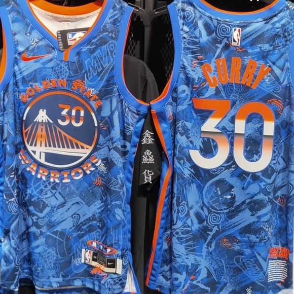 NIKE Stephen Curry Select Series Basketball Jersey DA6955-405 3XL 60 Rare NEW - Picture 2 of 3